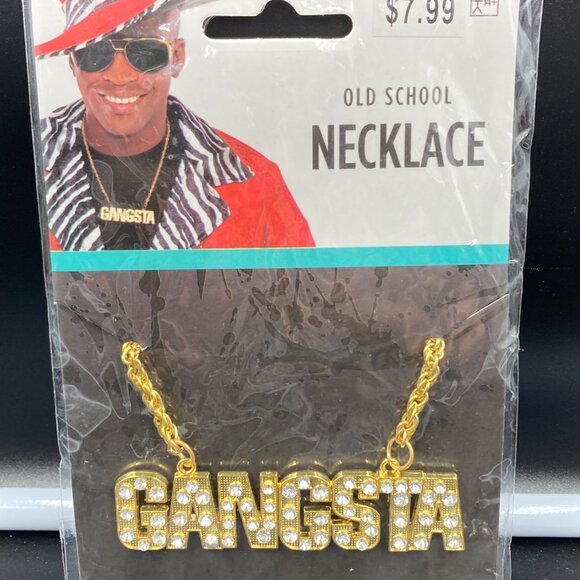 Suit Yourself Old School Gangsta Necklace - Picture 2 of 3